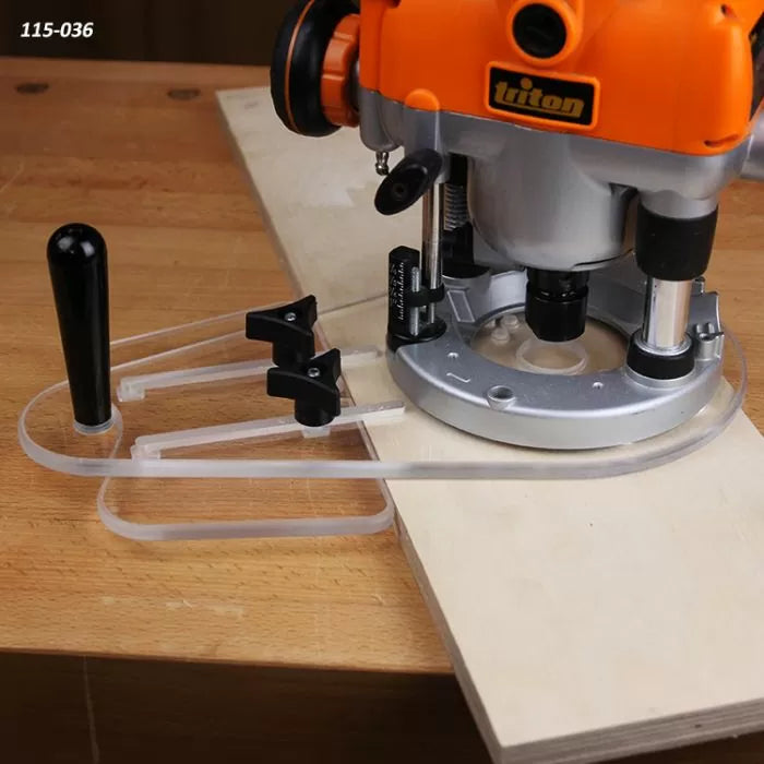 Universal D-Handle Router Base Plate, Full Size