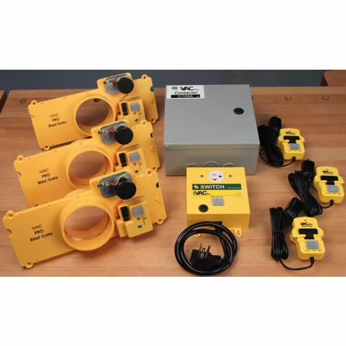 iVac 8-Pc. Auto Dust Collection w/ Contactor