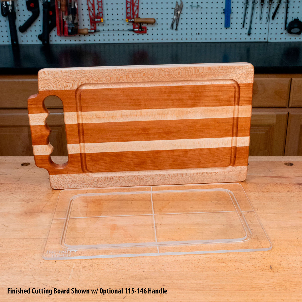 Infinity Tools Rectangular Cutting Board Templates