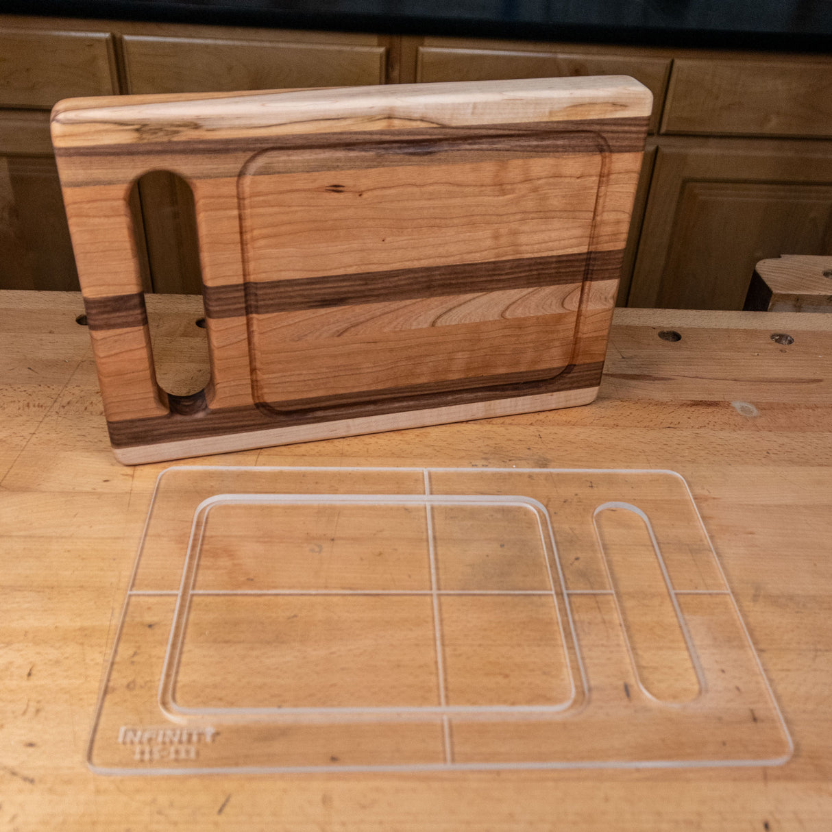 Infinity Tools Rectangular Cutting Board Templates