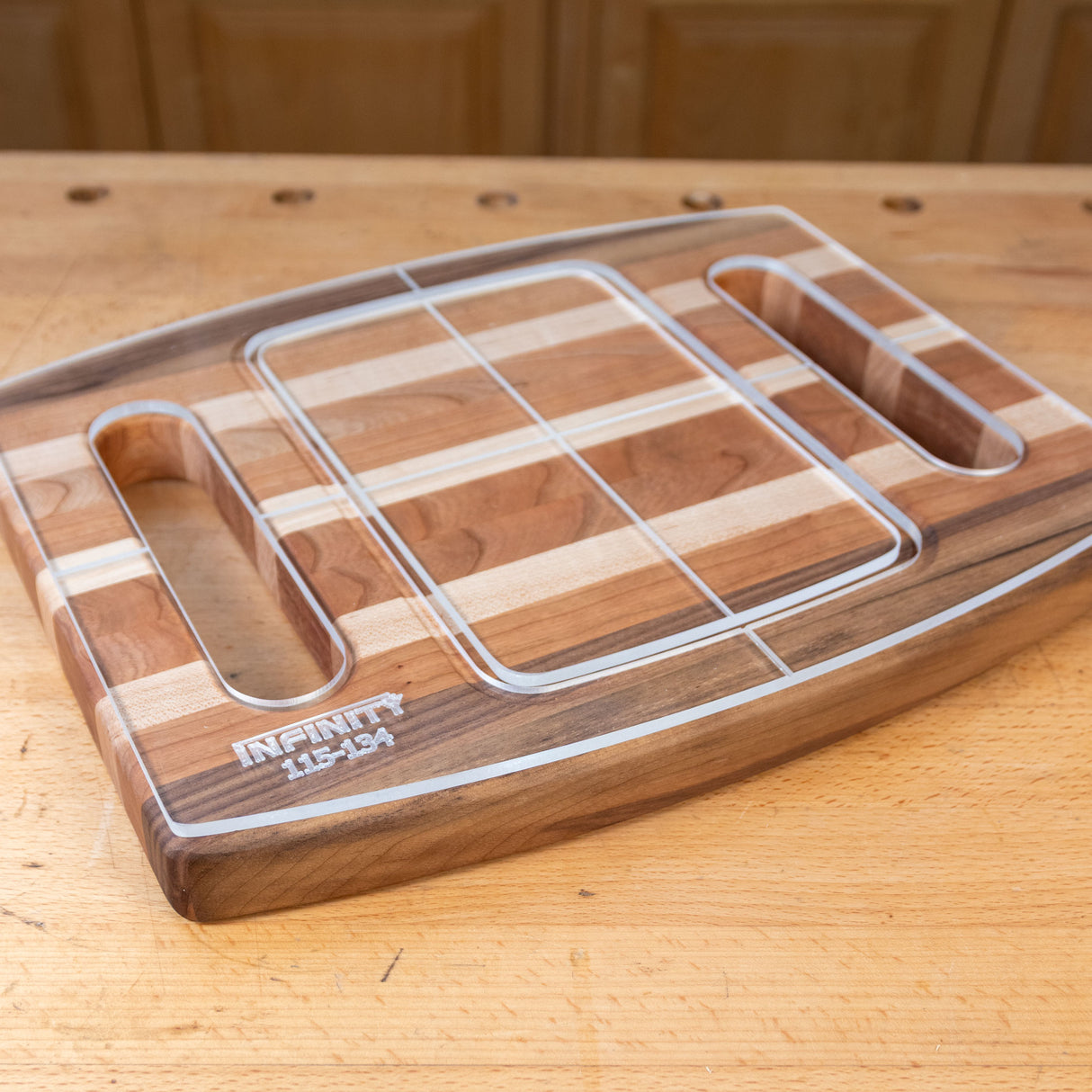 Infinity Tools Rectangular Cutting Board Templates