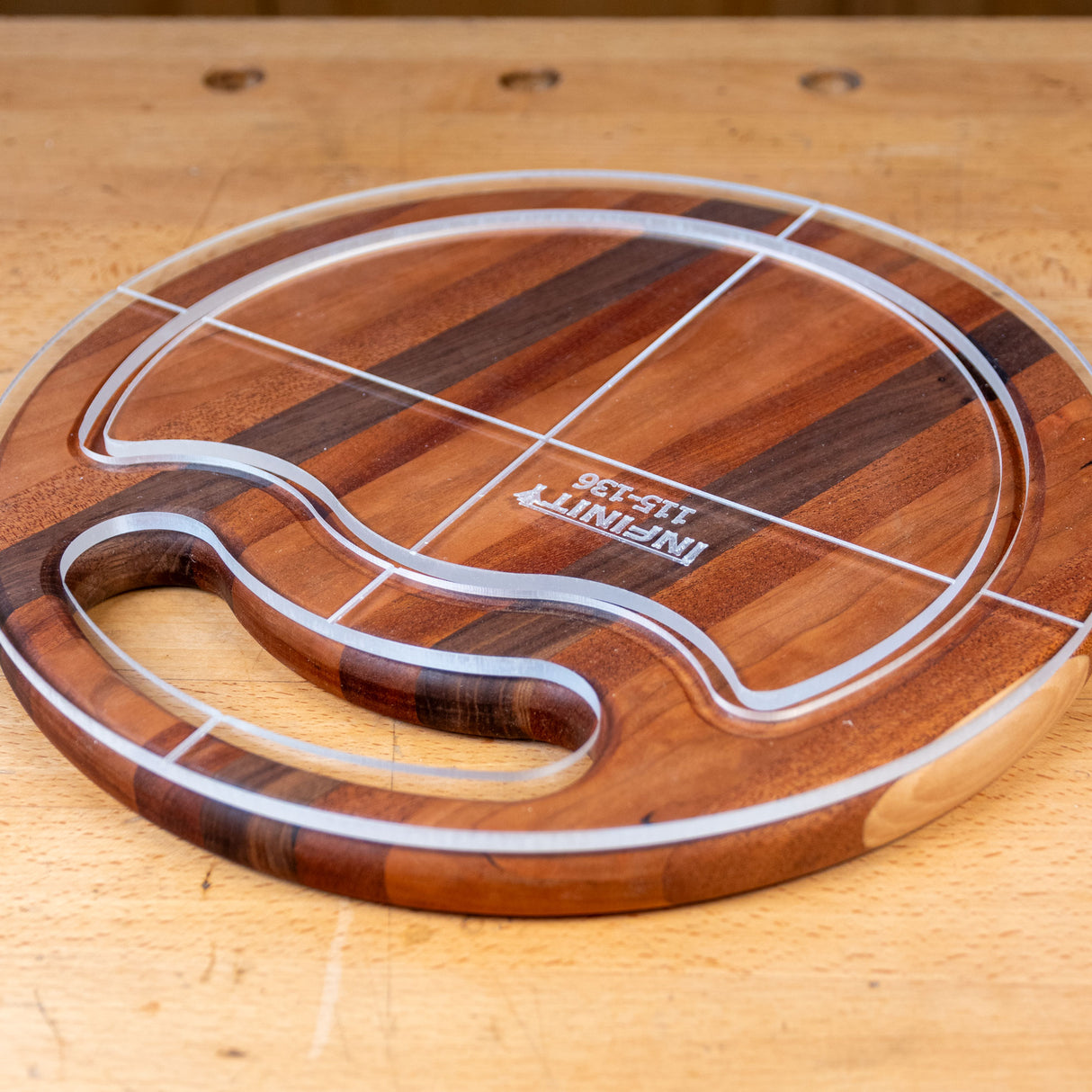 Infinity Tools Round Cutting Board Templates