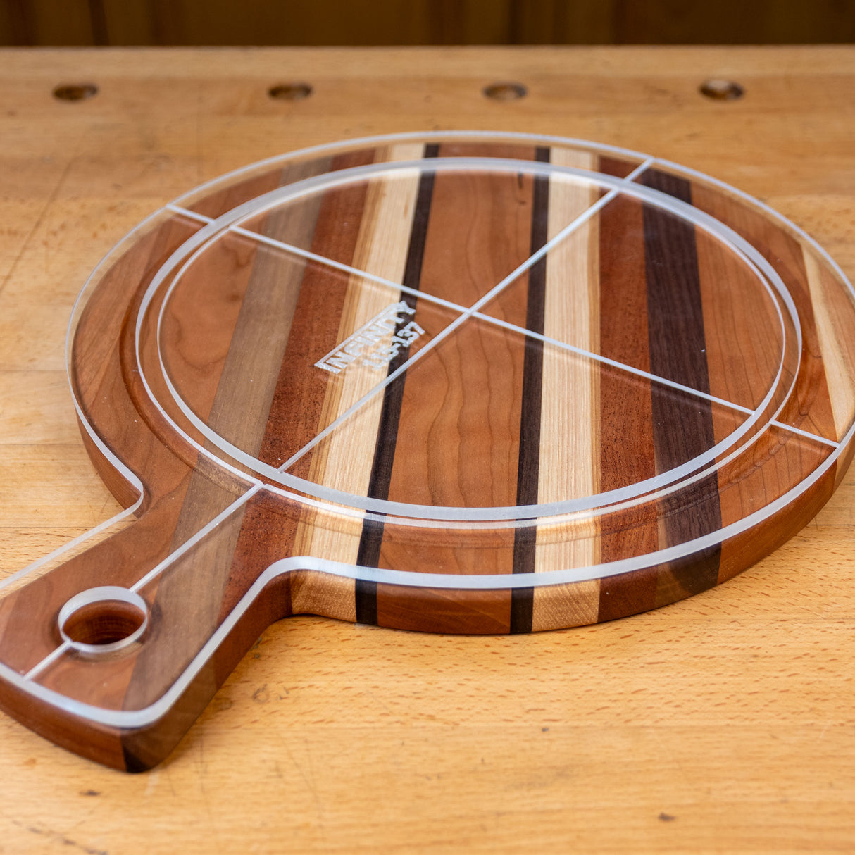 Infinity Tools Round Cutting Board Templates