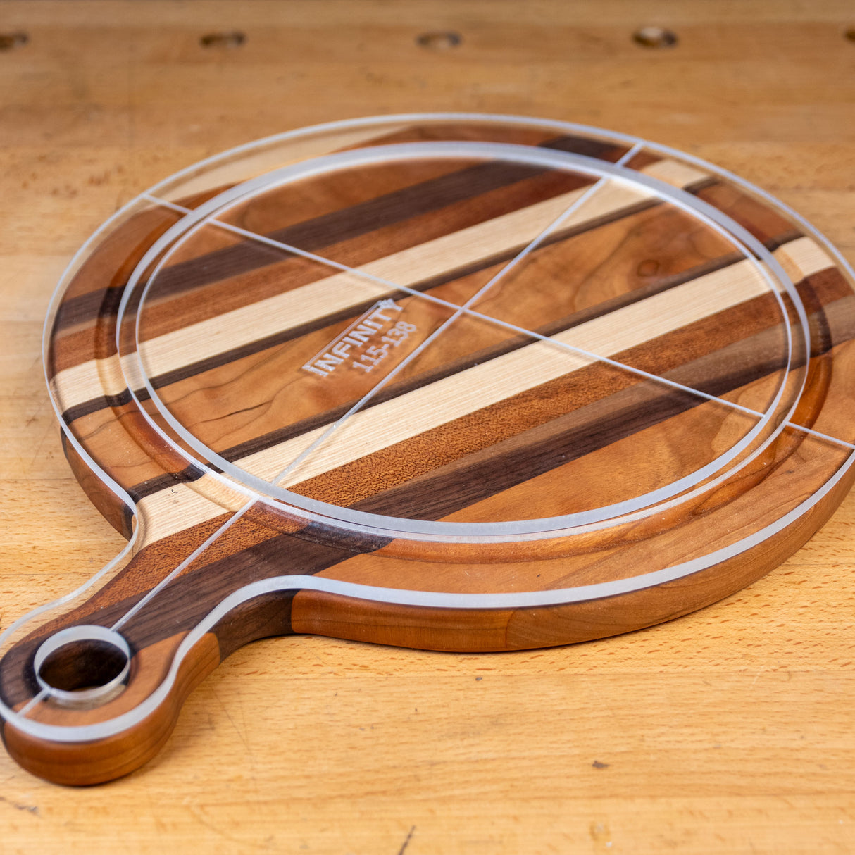 Infinity Tools Round Cutting Board Templates