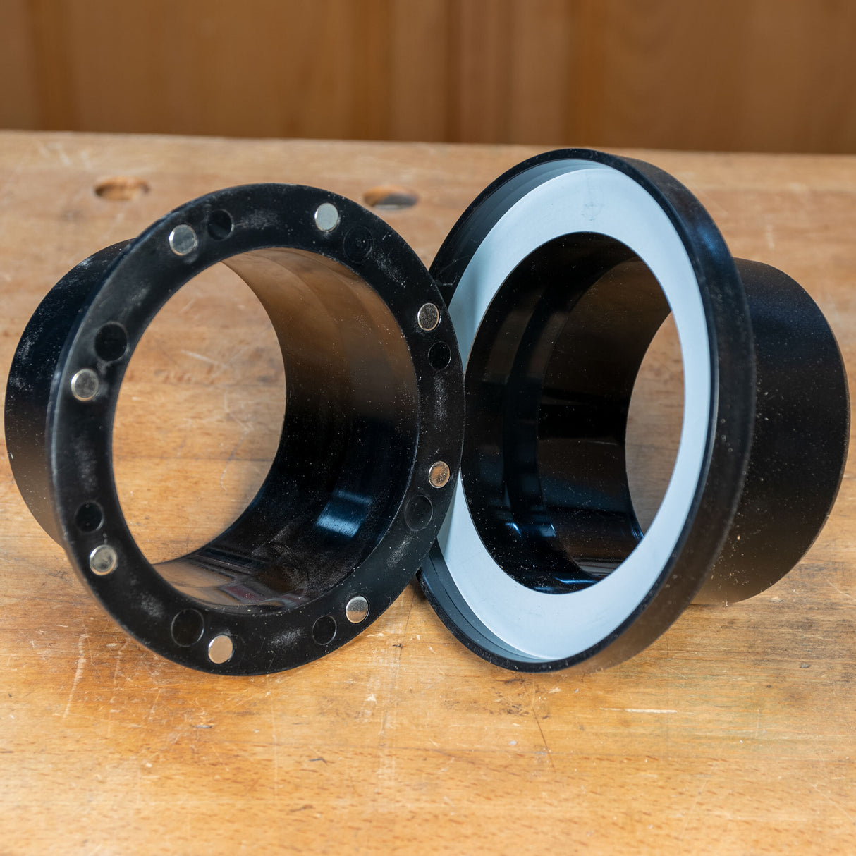 Infinity Tools MagSnap Dust Collection Ports with Hose Clamp