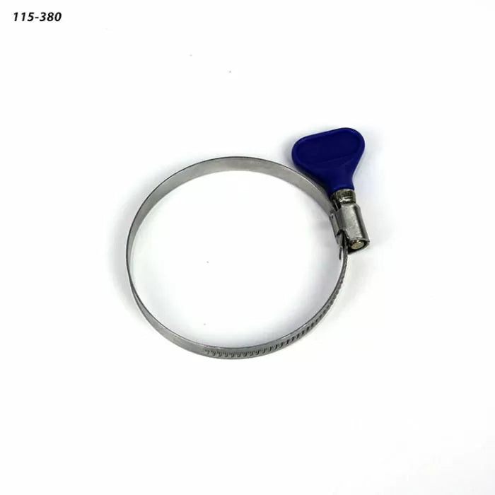 Abrazadera de manguera de alambre tradicional con tornillo de mariposa