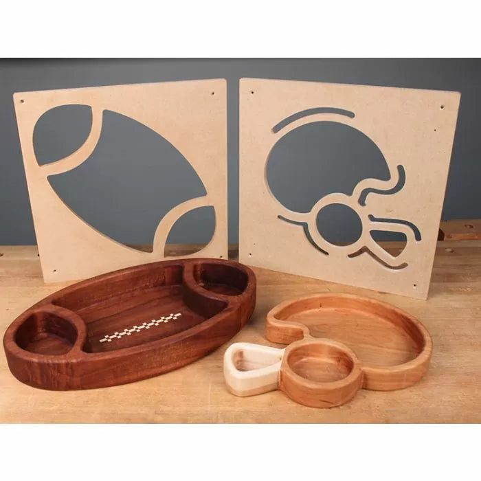 2-Pc. GameDay Tray Making Templates