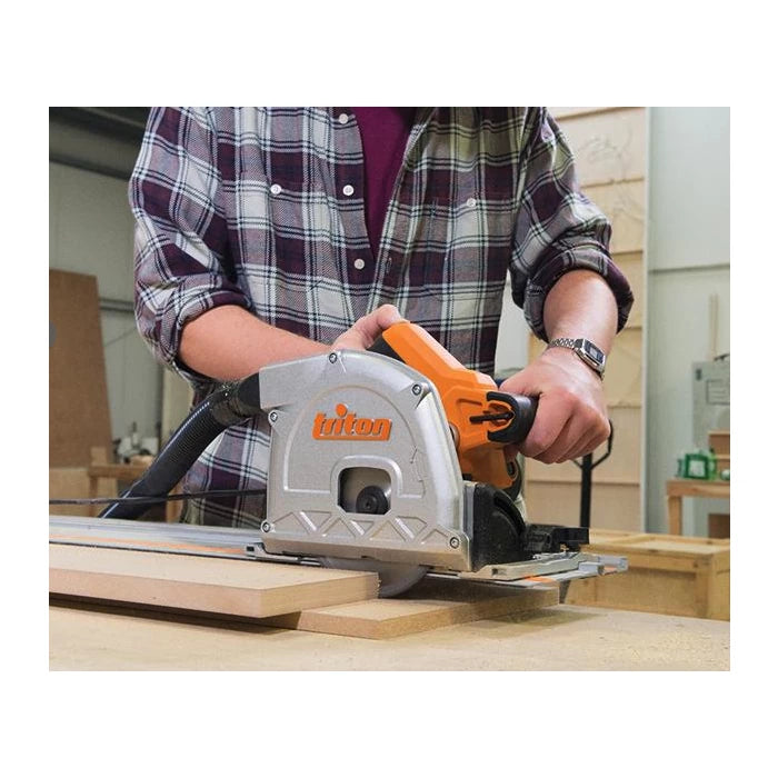 Triton Track Saw With Track Pack & Clamps