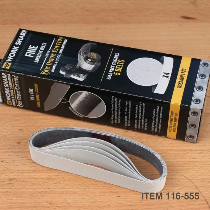 Work Sharp Ken Onion Edition
Knife and Tool Sharpener Replacement Belts