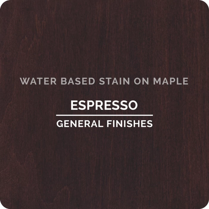 General Finishes Water Based Stain, Espresso