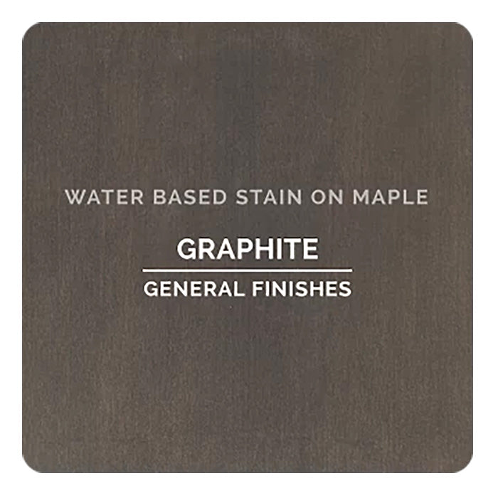 General Finishes Water Based Pigmented Stain, Graphite