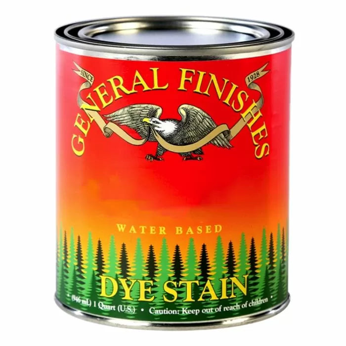 General Finishes Water Based Dye Stain, Green