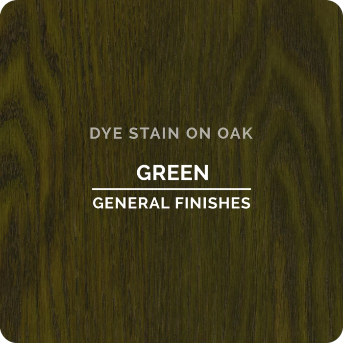 General Finishes Water Based Dye Stain, Green