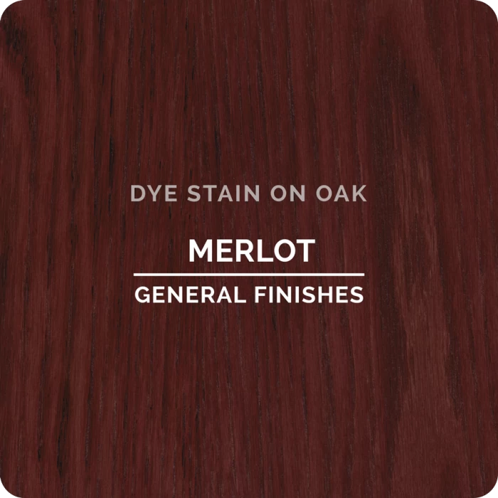 General Finishes Water Based Dye Stain, Merlot