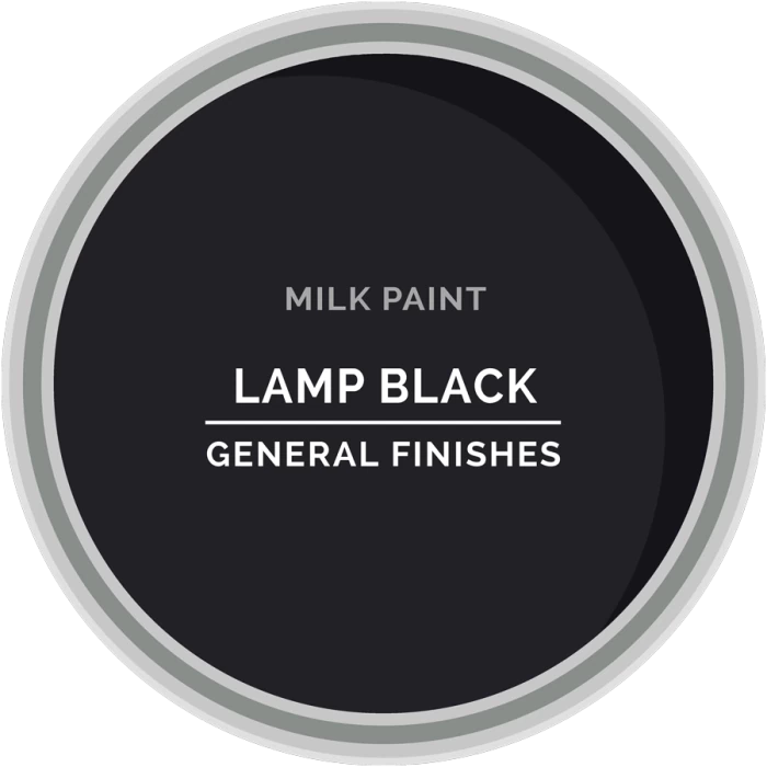 General Finishes Milk Paint, Lamp Black