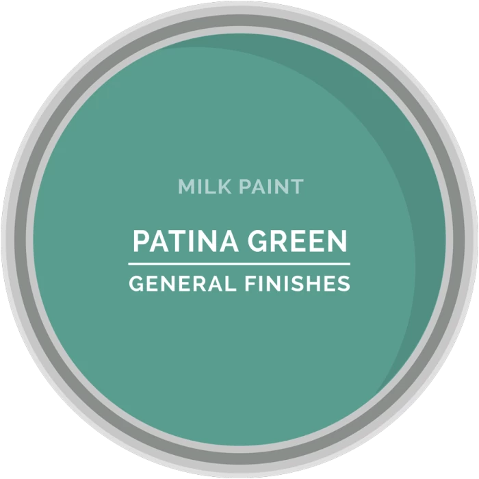 General Finishes Milk Paint, Patina Green