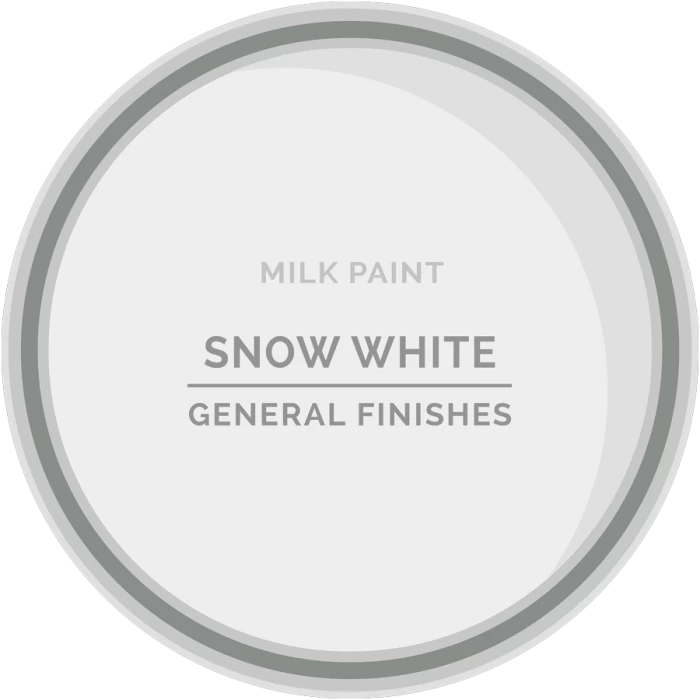 General Finishes Milk Paint, Snow White