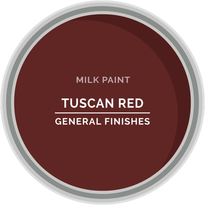 General Finishes Milk Paint, Tuscan Red