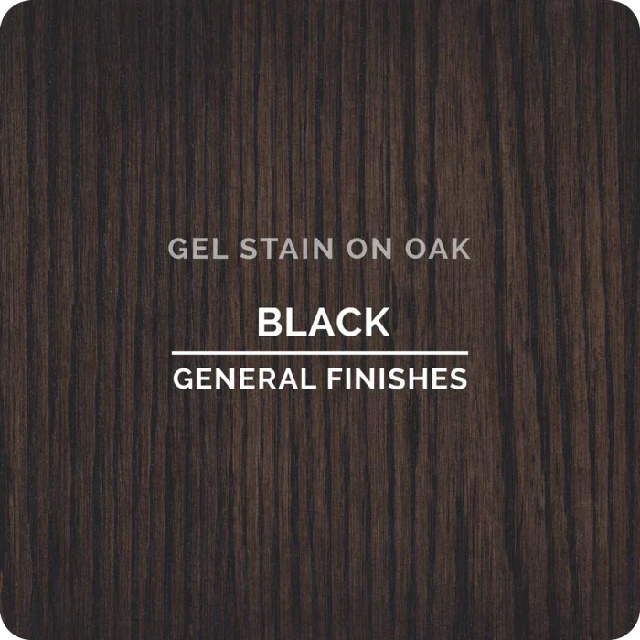 General Finishes Gel Stains, Black