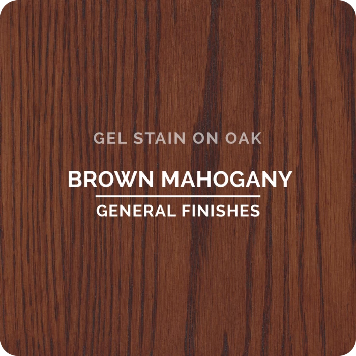General Finishes Gel Stains, Brown Mahogany