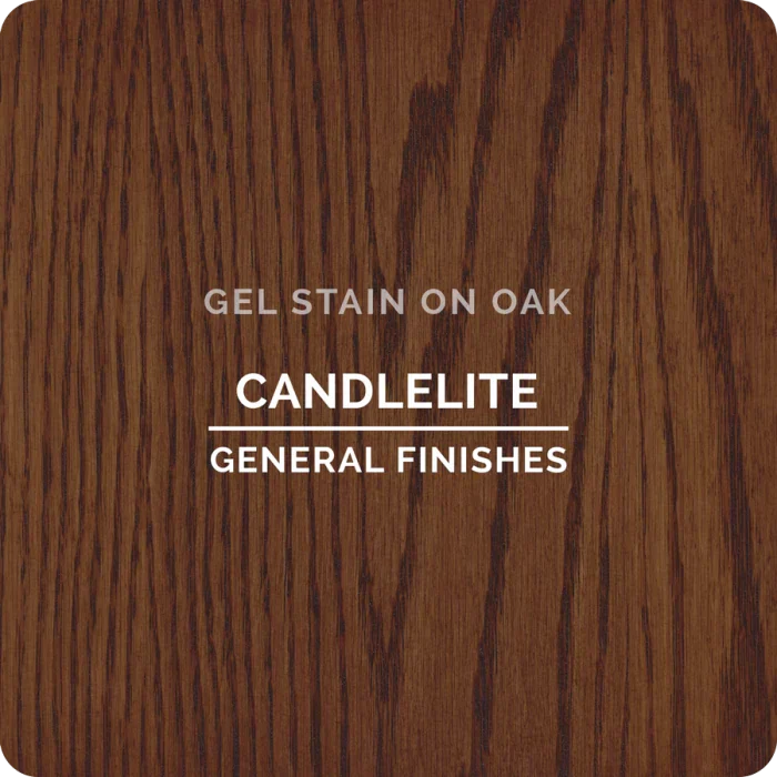 General Finishes Gel Stains, Candlelight