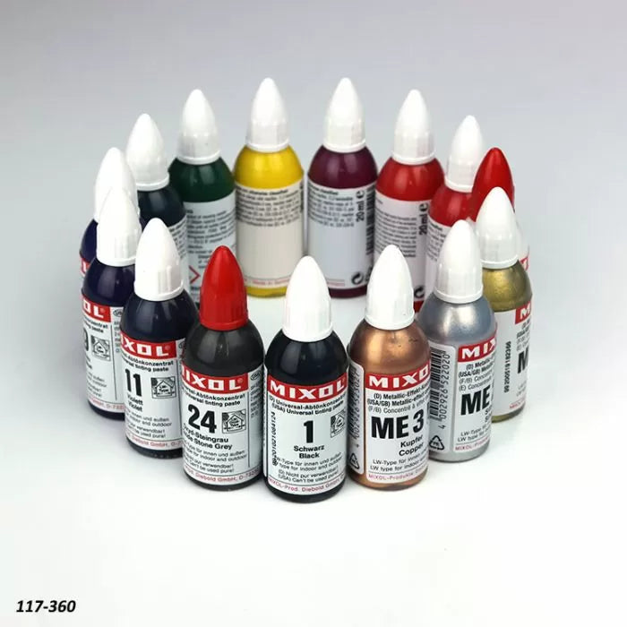 15-Pc. Mixol Universal Tint and Metallic Effect Set