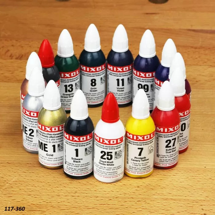 MIXOL 15-Pc. Universal Tint and Metallic Effect Set