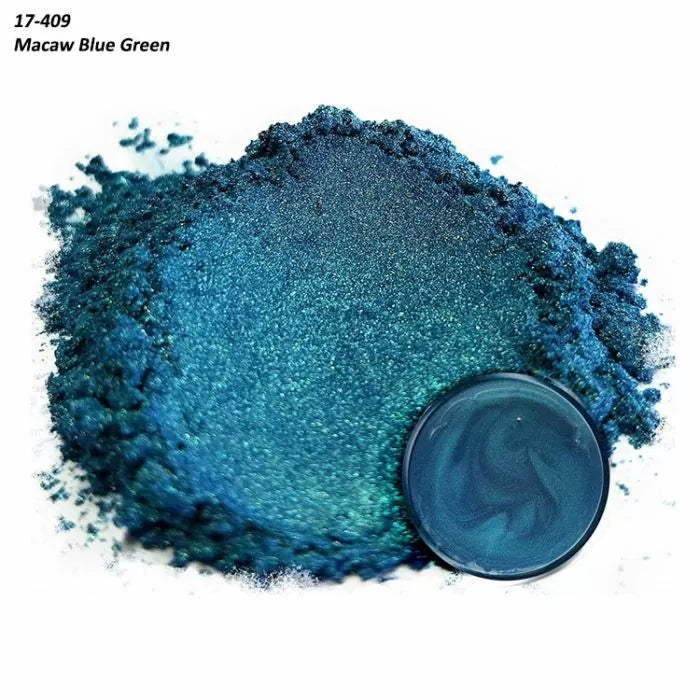 Eye Candy Macaw Blue Green Pigment, 50g