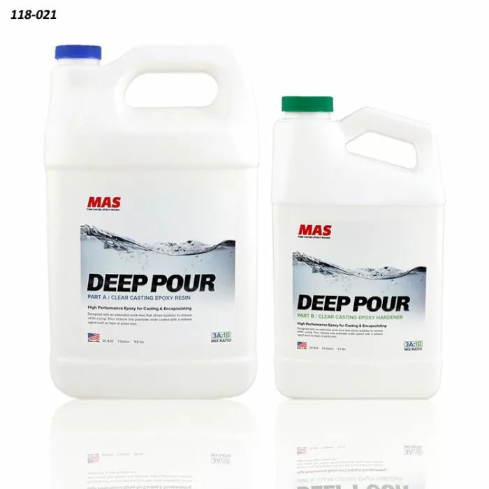 MAS Deep Pour Epoxy, 1.3 Gallon Kit