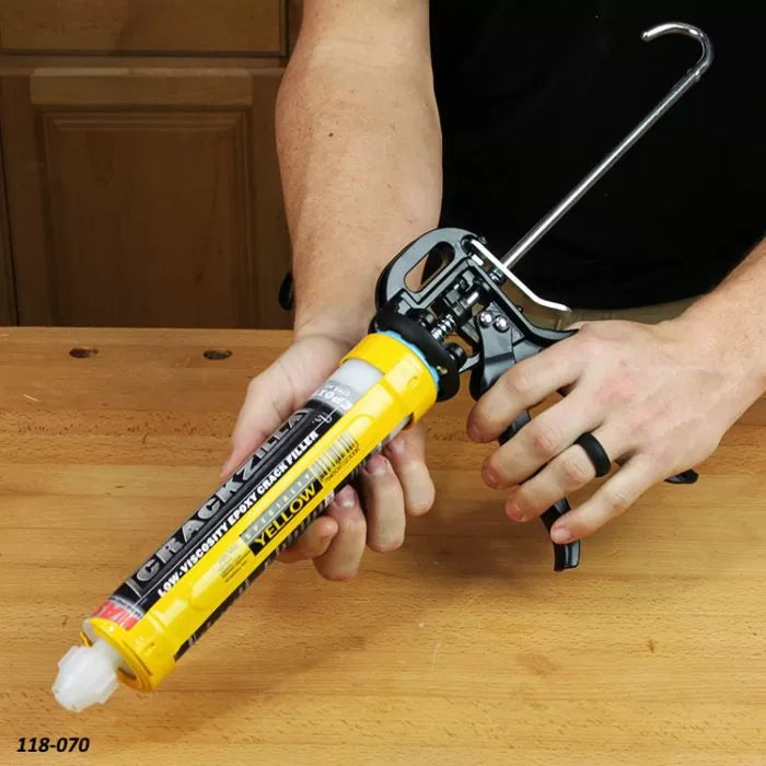 Pistola de calafateo de alta proporción HR300 sin goteo, para cartuchos de 185 ml