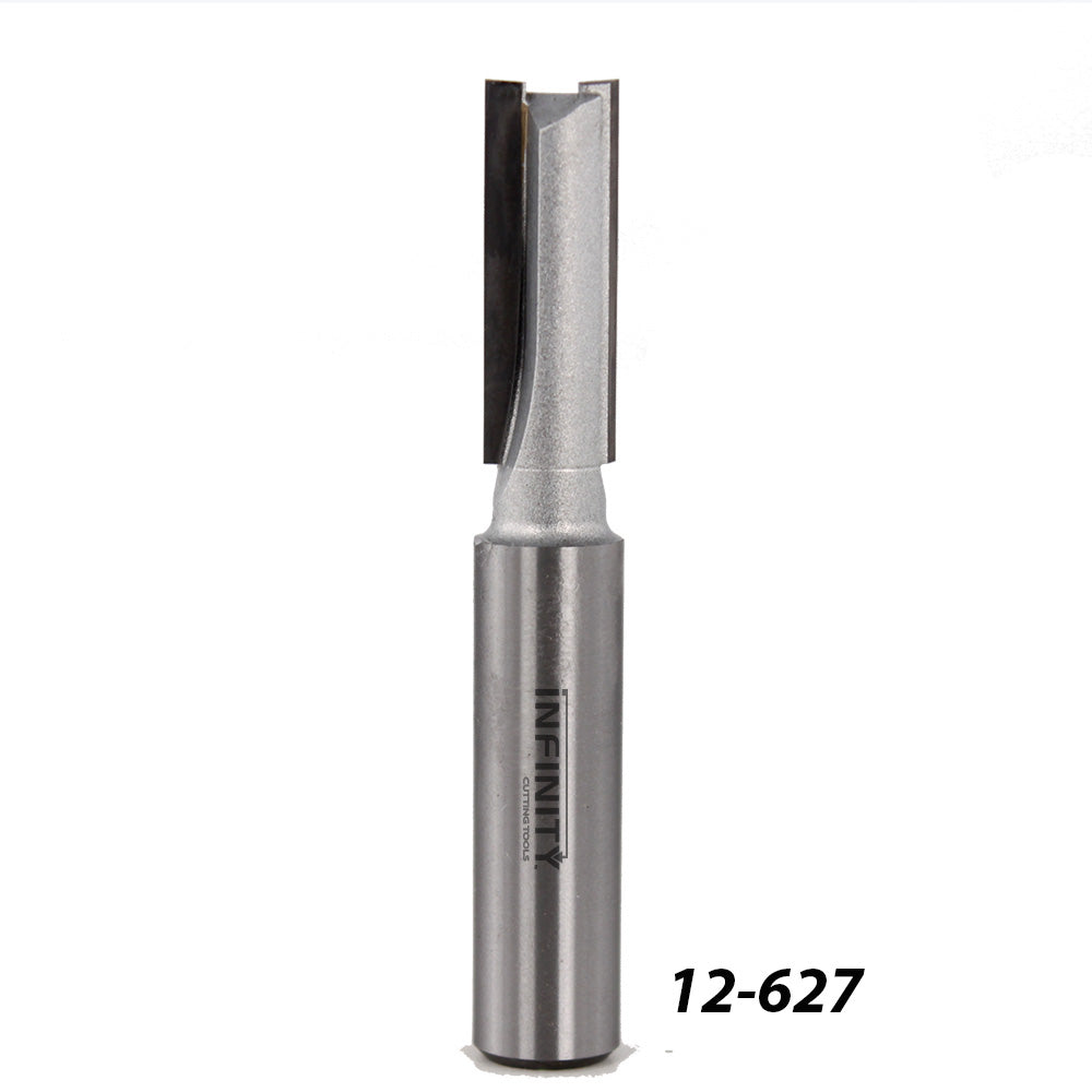 Brocas para enrutador rectas con vástago de 1/2" de Infinity Tools