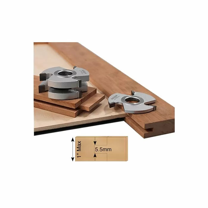 Plywood Tongue & Groove Shaper Cutter Set