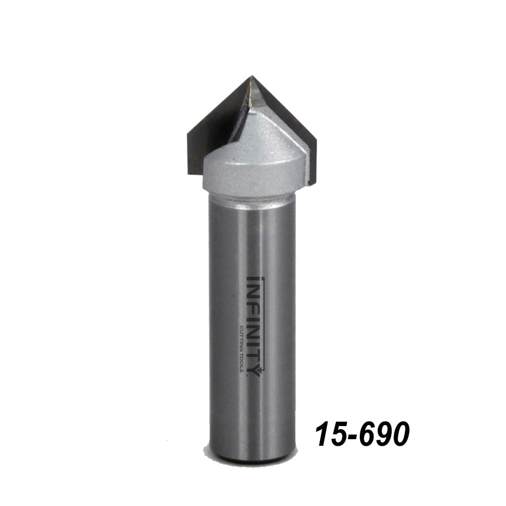 Infinity Tools 8-Pc. Prof. Picture Frame Router Bit Set