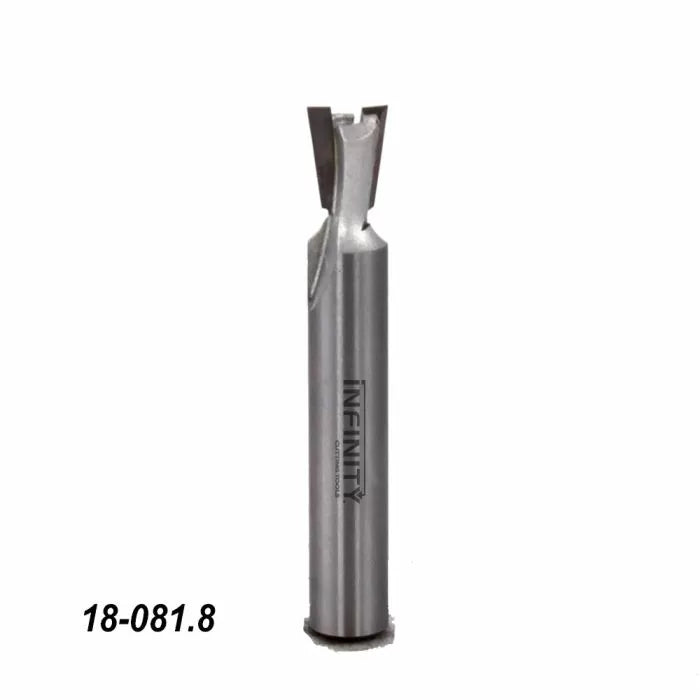 Brocas para fresadora de cola de milano con vástago de 8 mm de Infinity Tools