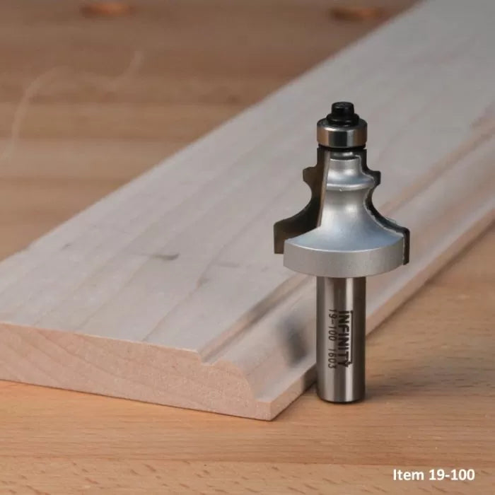 Infinity Tools 1/2" Shank Colonial Period Router Bit, Interior Trim Molding Medium