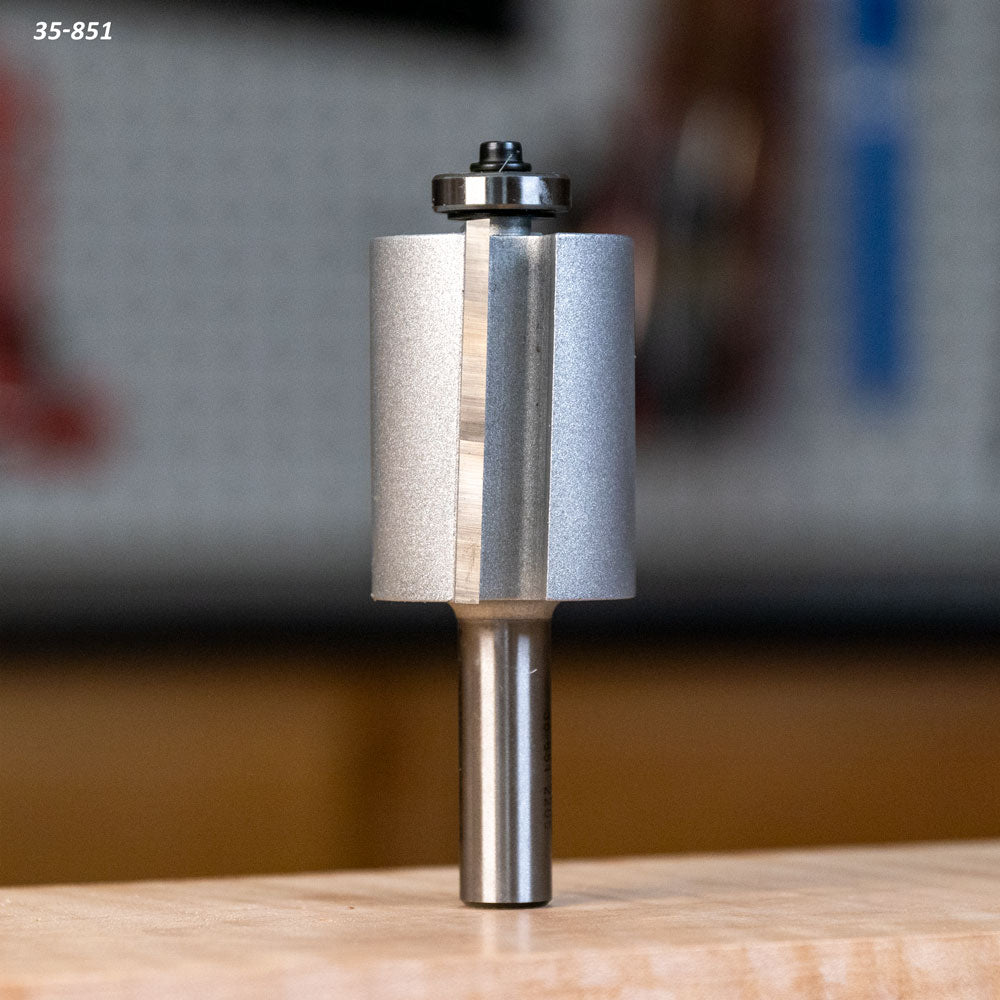 Juego de brocas para enrutador con patrón de cojinetes múltiples y vástago de 1/2" de Infinity Tools