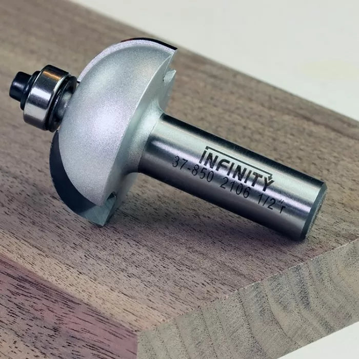 Infinity Tools 1/2" Shank Drop Leaf Table Router Bit Set