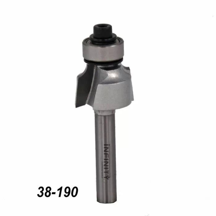 Infinity Tools 1/4" Shank Roundover & Beading Router Bits
