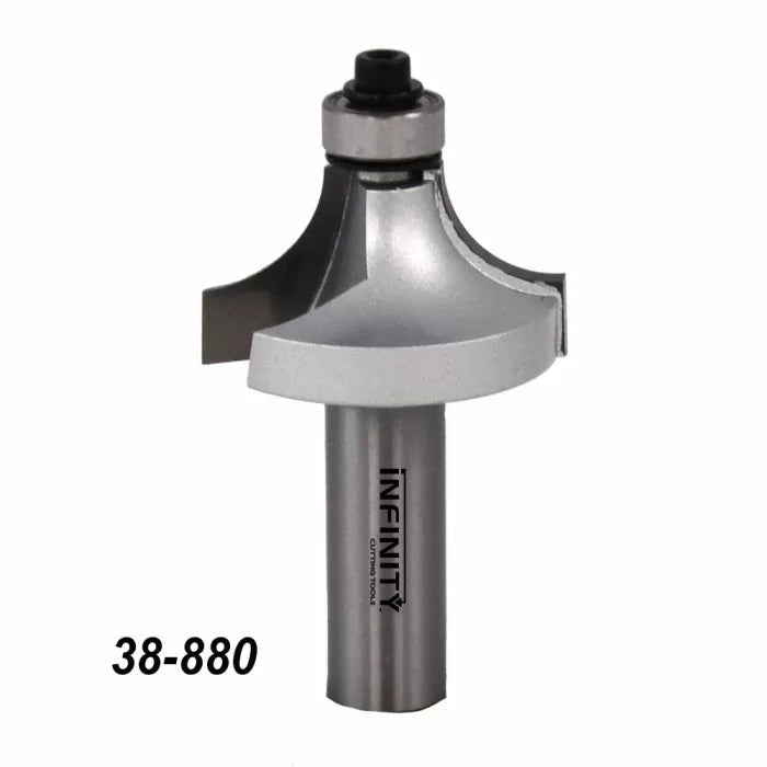 Infinity Tools 1/2" Shank 6-Pc. Roundover & Beading Router Bit Set