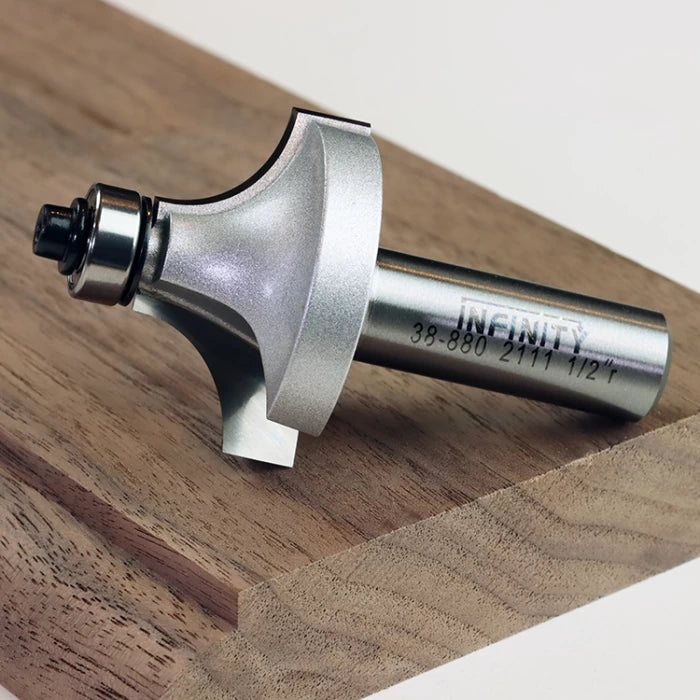 Infinity Tools 1/2" Shank Drop Leaf Table Router Bit Set