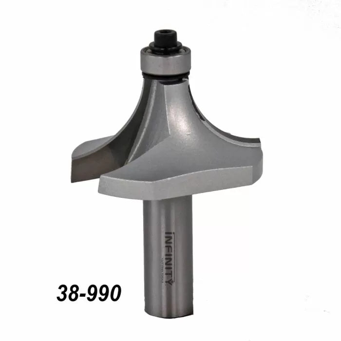 Infinity Tools 1/2" Shank 6-Pc. Roundover & Beading Router Bit Set