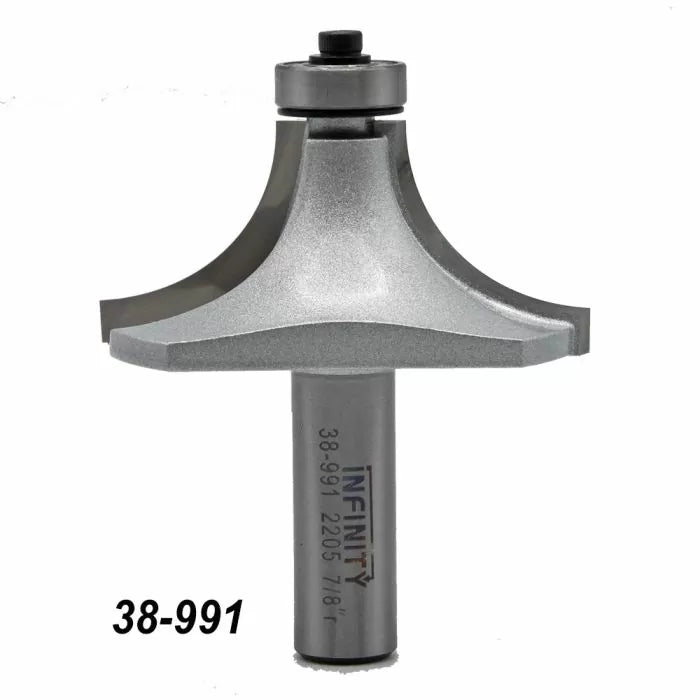 Infinity Tools 1/2" Shank 6-Pc. Roundover & Beading Router Bit Set