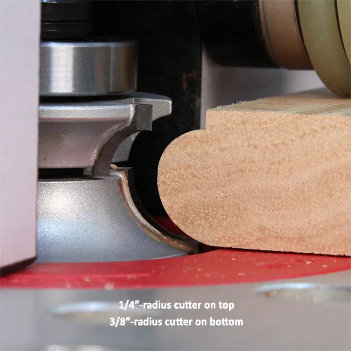 Infinity Tools 1/2" Shank Adjustable Double Roundover Router Bits