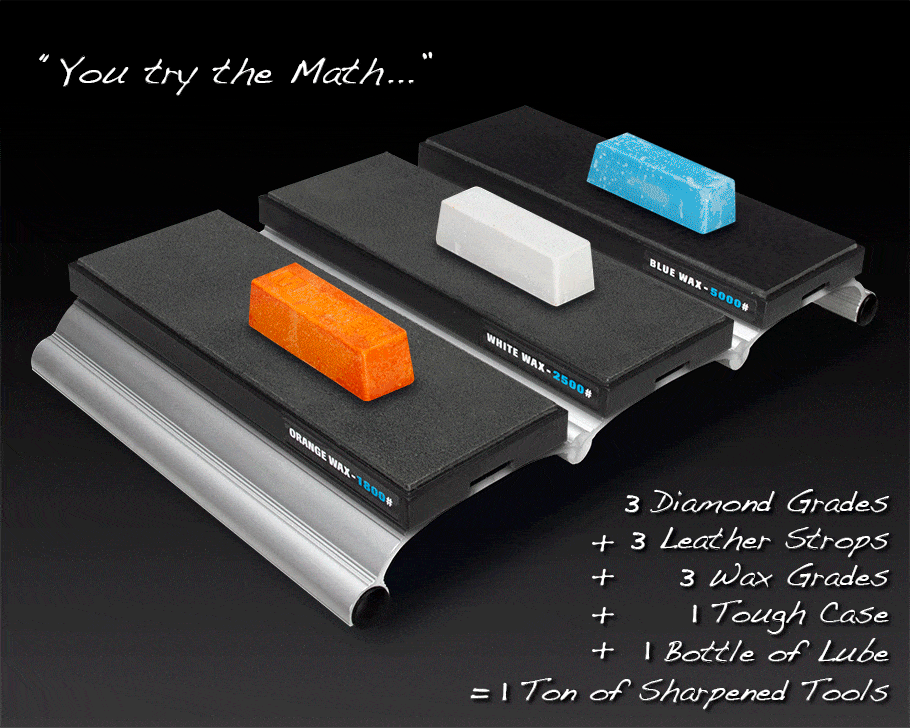 MPOWER SBS Triple Diamond Sharpening Stone Set – Side By Side