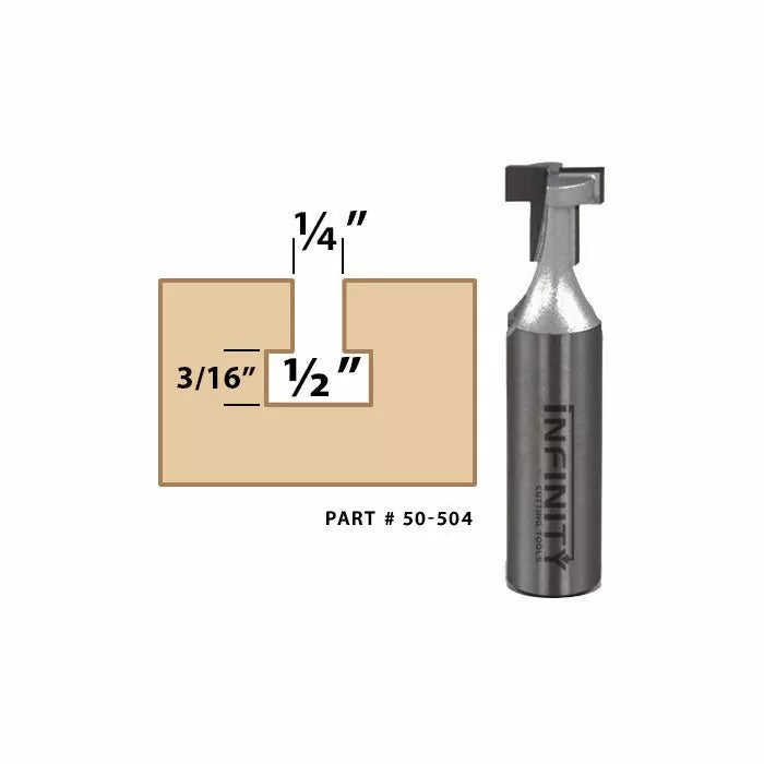 Infinity Tools 1/2" Shank Keyhole & Picture Hanging Bits