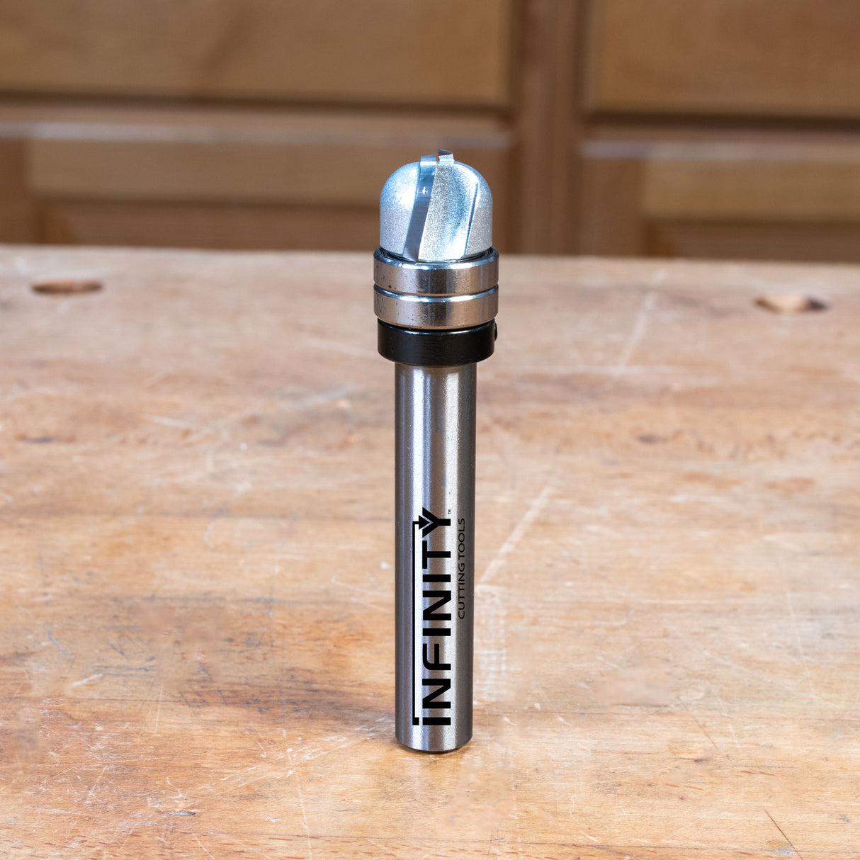 Infinity Tools 1/2" Shank Deep Reach Bowl & Tray Router Bit w/ Bearing