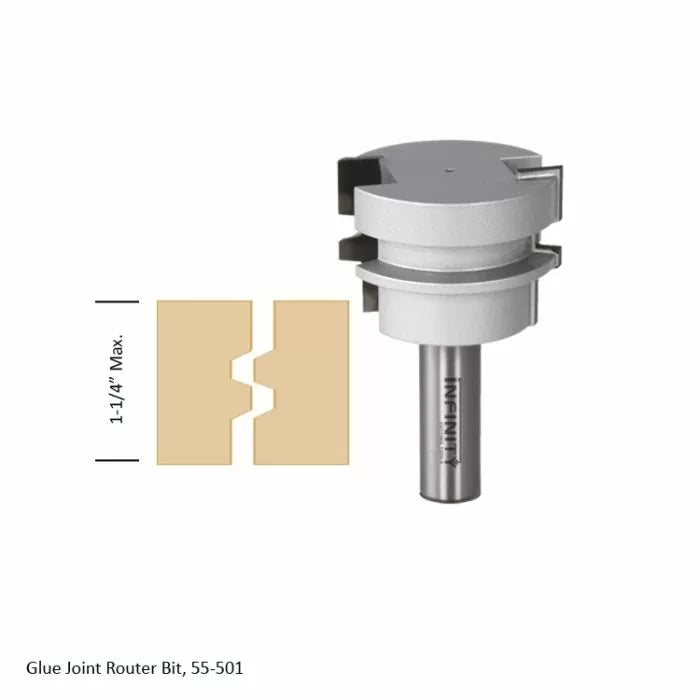 3-Pc. Ultimate Joinery Router Bit Set
