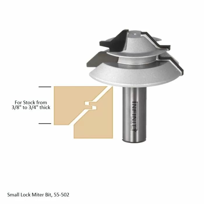 3-Pc. Ultimate Joinery Router Bit Set