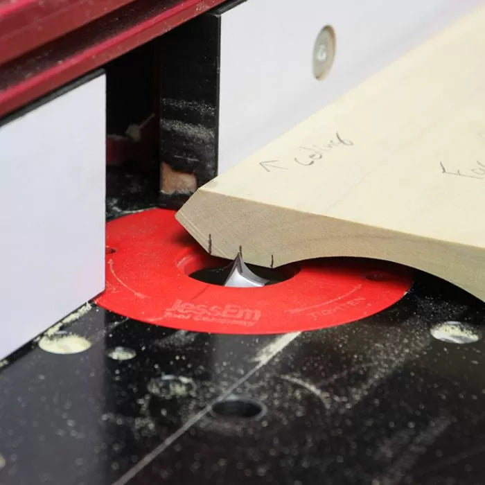 Broca para ranurado de radio con vástago de 1/2" de Infinity Tools