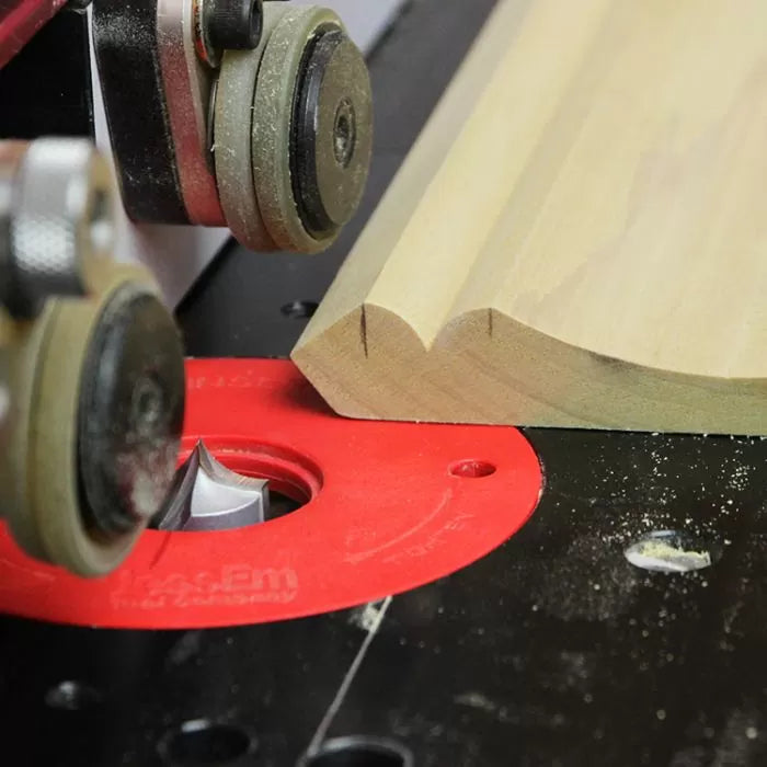 Broca para ranurado de radio con vástago de 1/2" de Infinity Tools